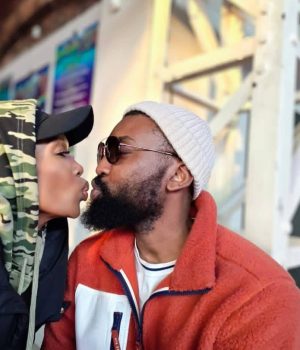 Dineo Ranaka’s New Romance Goes Viral, Sparking Mixed Online Reactions Dineo Ranaka. Dineo Ranaka latest romance. Dineo Ranaka viral romantic video. rumours about Dineo Ranaka's new Boyfriend. Dineo Ranaka's career. Mfundo Nthangeni. Dineo Ranaka kissing a her new man.