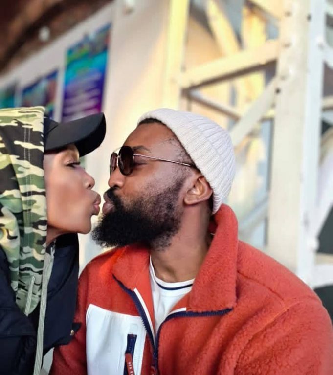 Dineo Ranaka’s New Romance Goes Viral, Sparking Mixed Online Reactions Dineo Ranaka. Dineo Ranaka latest romance. Dineo Ranaka viral romantic video. rumours about Dineo Ranaka's new Boyfriend. Dineo Ranaka's career. Mfundo Nthangeni. Dineo Ranaka kissing a her new man.