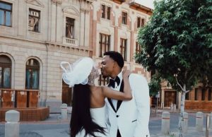 Thabsie Celebrates Decade of Marriage with Sweet and Sassy Tribute to Husband Thando Vokwana Thabsie Celebrates Decade of Marriage. Thando Vokwana. Thabsie Husband. Did Thabsie wed Thando Vokwana. which year Did Thabsie weds Thando Vokwana. Thabsie 10th wedding anniversary