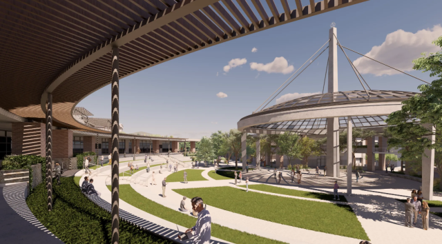 Afrikaans University Campus in Pretoria. R3.2 billion private Afrikaans university campus. new campus in Pretoria. Kanton.