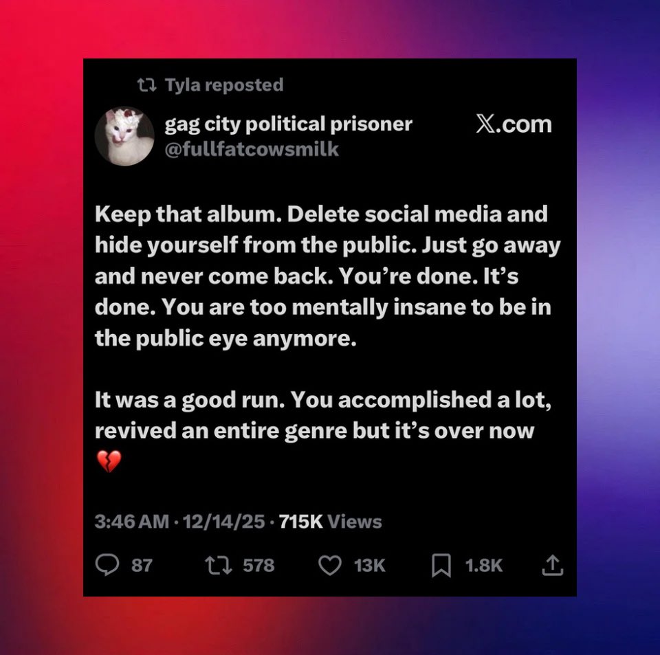 Tyla. Tyla in Nicki minaj drama. Tyla Liking tweet Urging Nicki Minaj to Disappear. South African pop sensation. Tyla Under Fire After Allegedly Endorsing Tweet Urging Nicki Minaj to 'Disappear'. 