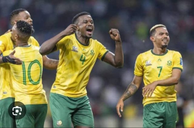 Hugo Broos Bafana Bafana record. Gayton McKenzie Bafana Bafana tweet. South Africa vs Egypt AFCON 2025. Bafana Bafana unbeaten streak 2025. South Africa 2026 World Cup qualification. AFCON 2025 Morocco favorites. Minister of Sports Arts and Culture South Africa.