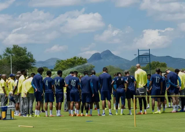 Mamelodi Sundowns vs Al-Hilal. Expected Lineup & CAF Champions League. Mamelodi Sundowns. Al-Hilal. CAF Champions League. Miguel Cardoso. Ronwen Williams. Betway Premiership. Loftus Versfeld. South African Football.