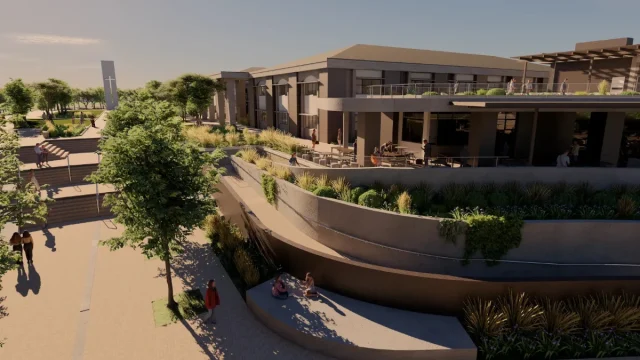 Akademia Mooiplaats construction 2026. private Afrikaans university South Africa. Solidarity Akademia campus build. South Africa private university registration 2026. R3bn Akademia Campus Construction Starts in Pretoria East.