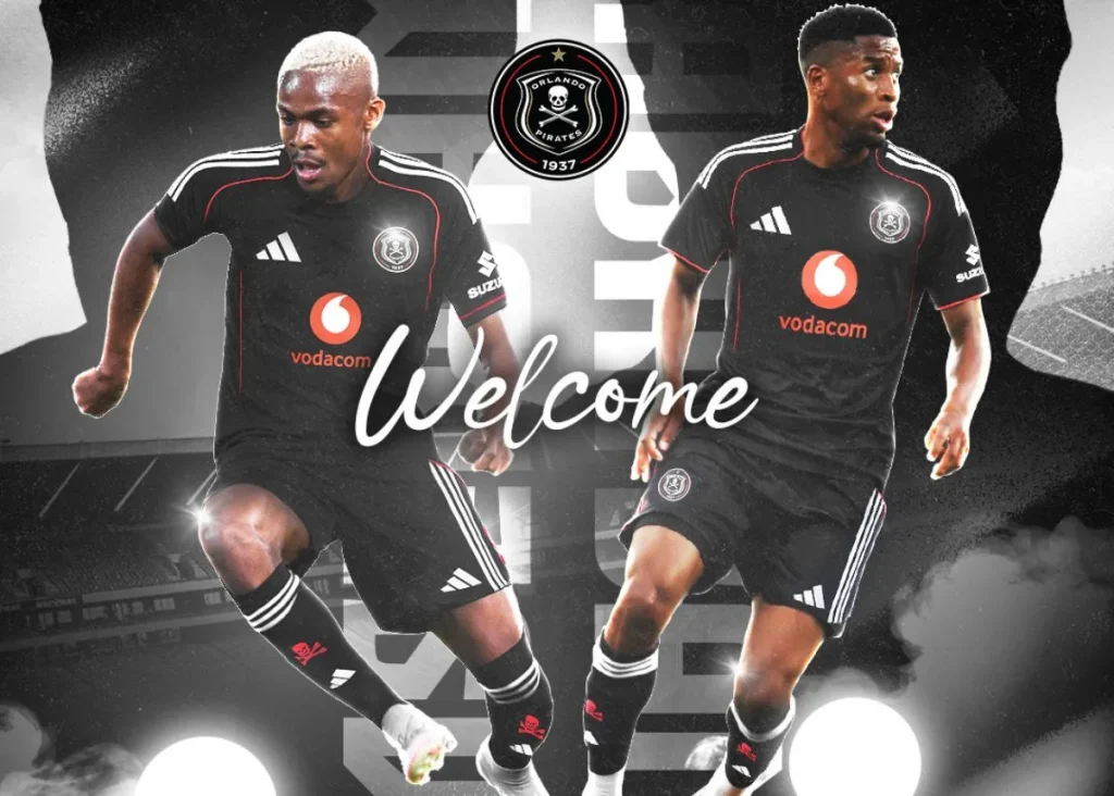 Orlando Pirates New Signings. Daniel Msendami Pirates. Mpho Chabatsane Transfer. Marumo Gallants Transfers. Betway Premiership January Window. PSL Transfer News 2026. 