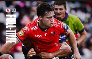 The Lions Roar in Durban Sharks vs Lions URC results. Lions beat Sharks 23-22. United Rugby Championship scores today. Hollywoodbets Kings Park rugby news. Francke Horn try vs Sharks. JP Pietersen first loss. Siya Kolisi performance. Chris Smith match-winning conversion. Sharks vs Lions final score. Lions beat Sharks 23-22. URC derby results Durban. Hollywoodbets Sharks vs Emirates Lions 2026.