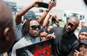 Art Meets Athletics: The Heartwarming Exchange in JHB Gunna Johannesburg 2026. Wunna Run Club JHB. Gunna fan art South Africa. Milk + Cookies Festival 2026. Gunna Under Armour run.