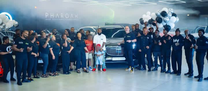Cassper Nyovest New Car. Mercedes-Benz Custom Build. 6ixpckcustoms Cassper Nyovest. Mufasa Mercedes. South African Celebrity Cars 2026. Cassper Nyovest Son Khutso. 