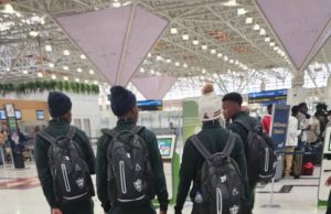 Stellenbosch FC Jet Off to Algeria for CAFCC Group C Showdown Stellenbosch FC vs CR Belouizdad. CAF Confederation Cup 2026. Sead Ramovic Belouizdad. Stellies in Algeria. CAFCC Group C standings. Stellenbosch FC Heads to Algeria for CAFCC Clash. Stellenbosch FC Heads to Algeria for CAFCC Clash vs Belouizdad. Stellies depart for Algiers.