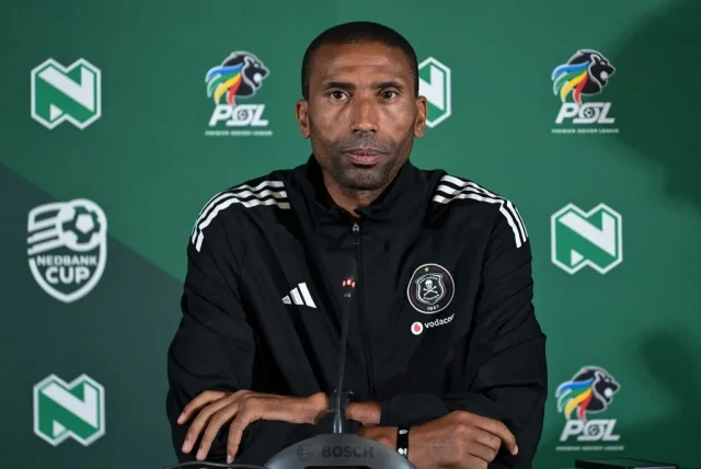 Orlando Pirates vs Mamelodi Sundowns 2026 Orlando Pirates vs Mamelodi Sundowns 2026. Betway Premiership top of the table clash. Coach Abdeslam Ouaddou press conference. FNB Stadium Pirates vs Downs tickets. African Clasico football 2026. Relebohile Mofokeng form 2026