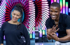 Tumi the Barber and Ramona Exit the ‘Big Brother Mzansi’ House Big Brother Mzansi 2026 evictions. Tumi the Barber BBMzansi. Ramona BBMzansi exit. Buhle B and Tumi. Big Brother Mzansi. Bazozwa latest news.