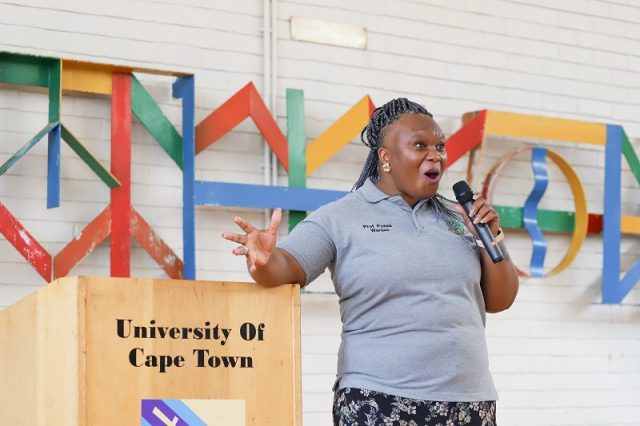 Assoc Prof Rethabile Possa, student residence consent education. preventing GBV in universities. UCT GBV tribunal. Men’s Cave UCT. UCT GBV awareness residences