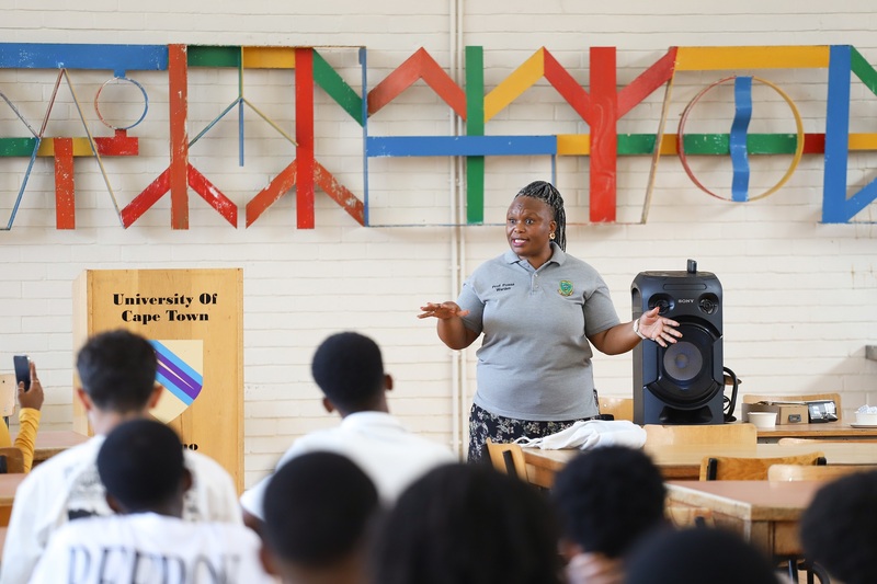 Assoc Prof Rethabile Possa, student residence consent education. preventing GBV in universities. UCT GBV tribunal. Men’s Cave UCT. UCT GBV awareness residences