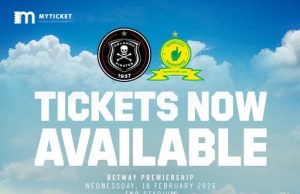 Orlando Pirates vs. Mamelodi Sundowns – Tickets on Sale Now Orlando Pirates vs Mamelodi Sundowns Tickets: Feb 18 FNB Stadium. Orlando Pirates vs Mamelodi Sundowns tickets. Betway Premiership 2026. FNB Stadium soccer match. Bucs vs Downs tickets. Orlando Pirates home match. Mamelodi Sundowns away fixture. Soweto football derby. Buy tickets for Orlando Pirates vs Sundowns online. FNB Stadium ticket prices 2026. Orlando Pirates vs Sundowns February 18.