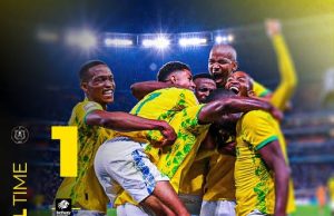 León Inspires Sundowns to Statement Win Over Betway Premiership results Feb 2026. Mamelodi Sundowns vs Orlando Pirates 2-1. Brayan Leon goals Sundowns. PSL standings 2026. Ronwen Williams saves vs Pirates. Orlando Pirates unbeaten run ended. Soweto Derby FNB Stadium. PSL title race 2026.