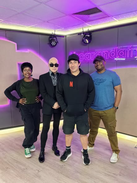 Nataniël Jacaranda FM interview. Nataniël Sooibrand show 2026. Nataniël stage outfits, Breakfast with Martin Bester. South African entertainers. Nataniël music and stories. Nataniël latest production.