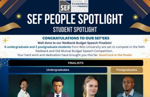 Wits University Dominates Finalist List for the 54th Nedbank Old Mutual Budget Speech Competition Wits University Budget Speech Competition. Nedbank Old Mutual Budget Speech 2026, South African Economics Students. Enoch Godongwana Budget 2026. Wits School of Economics and Finance.