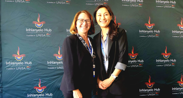 Women in Innovation South Africa Unisa Inhlanyelo Hub. TechWomen Programme. Women-led technology startups. Technology transfer SA. Artificial Intelligence SA innovation. Women STEM leaders Africa. Women in Innovation South Africa. Unisa and the US Embassy partner to empower South African women in technology through a roundtable discussion on startup incubation and AI integration.