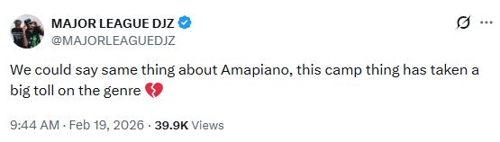 Amapiano gatekeeping. South African music industry news 2026. DJ Maphorisa amapiano camps. global amapiano stars. South African house music trends. Major League DJz amapiano divisions