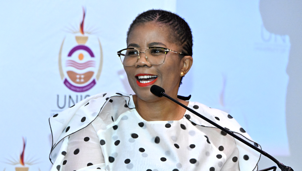 Prof Puleng LenkaBula. student success Unisa. Professor James Okwe Chibueze Royal Society. NSFAS failure rate research. Unisa ODeL strategy. Unisa Lekgotla 2026