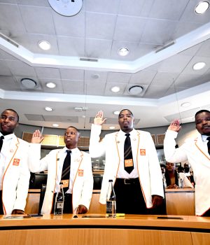 University of Johannesburg Inaugurates Historic 21st SRC Leadership UJ SRC Inauguration 2026. Lehumo Dibakoane SRC President. Professor Letlhokwa Mpedi, UJ Student Leadership. University of Johannesburg news.