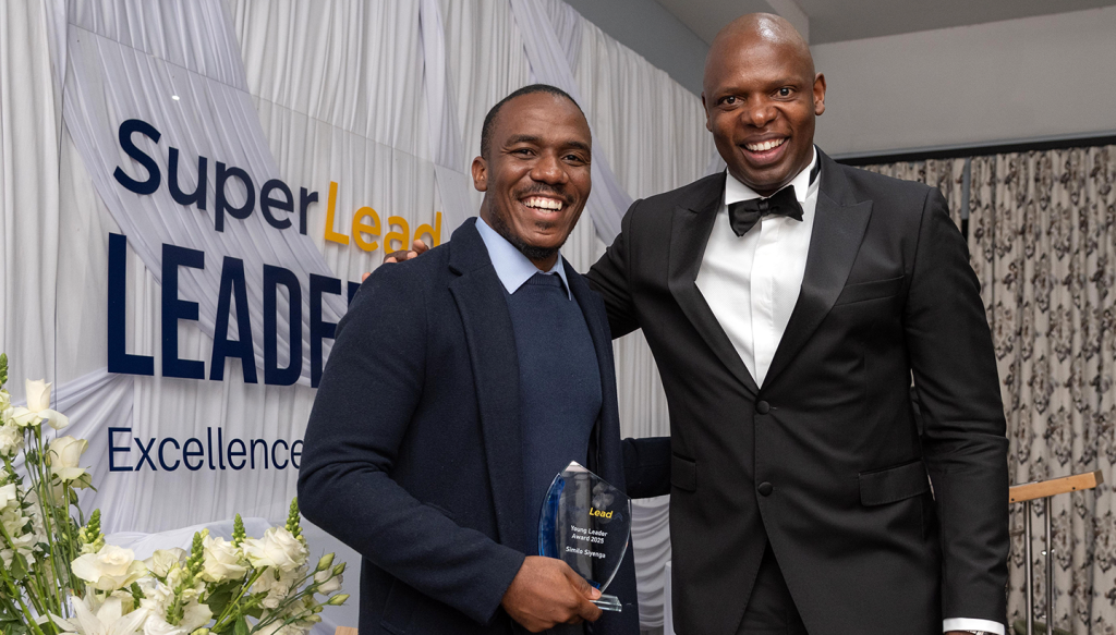 Sasol SuperLead Awards 2025 winners. Similo Siyenga Young Leader of the Year. M-Powerment Care founder. Unisa Civil Engineering student achievements. Youth empowerment South Africa 2026. Social impact leadership awards.