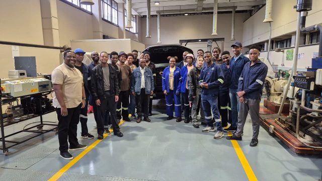 CAEVI University of Johannesburg. green mobility South Africa. electric vehicle conversion SA. EV skills development. sustainable transport South Africa. AI in electric vehicles. UJ electric vehicle innovation