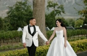 Stormers Star Herschel Jantjies Ties the Knot in Weekend Wedding Herschel Jantjies wife Kelsey. Stormers rugby player marriage. Herschel Jantjies Instagram. SA rugby weddings. Herschel Jantjies wedding