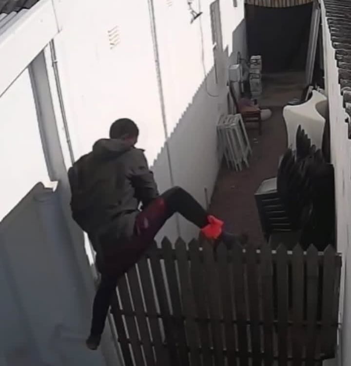 Uzalo star. Durban coffee shop. CCTV footage trespassing. South African celebrity news. Hue Café Durban. Lindah Majola Hue Café