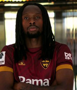 OFFICIAL: Olisa Ndah Joins Stellenbosch FC on 18-Month Deal Mike Makaab. Orlando Pirates transfer news. Olisa Ndah contract details. Stellenbosch FC signings. PSL transfer window. Olisa Ndah Stellenbosch FC transfer