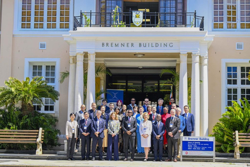 UCT IARU Presidents Meeting 2026. Professor Mosa Moshabela. University of Oxford VC Irene Tracey. International Alliance of Research Universities. UCT Open Lecture 2026.
