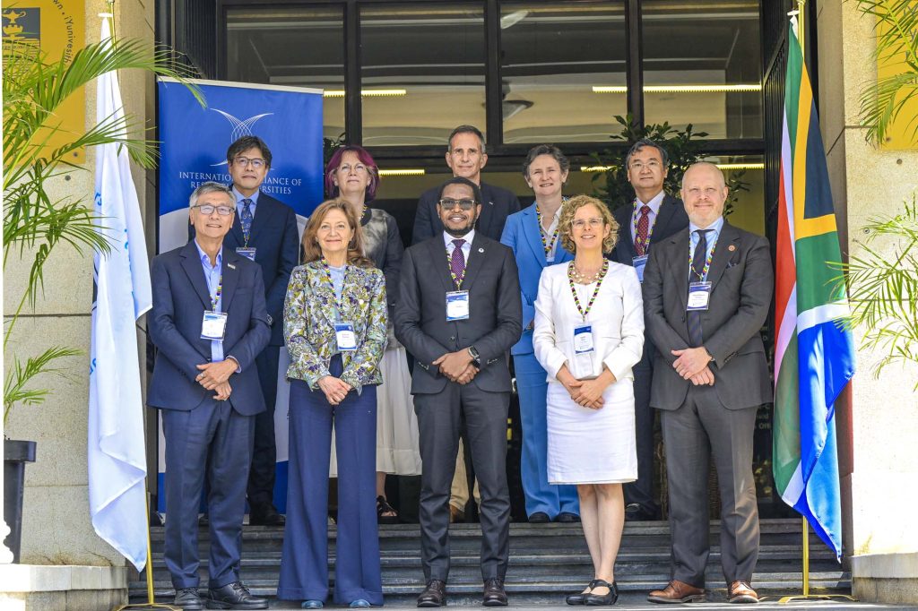 UCT IARU Presidents Meeting 2026. Professor Mosa Moshabela. University of Oxford VC Irene Tracey. International Alliance of Research Universities. UCT Open Lecture 2026.