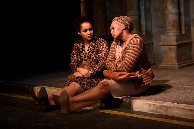 Mdu Kweyama director. Awethu Hleli actress. UCT drama alumni, SASSA queues South Africa theatre. Baxter Zabalaza Festival 2026. Zakes Mda And the Girls in their Sunday Dresses Baxter Theatre.