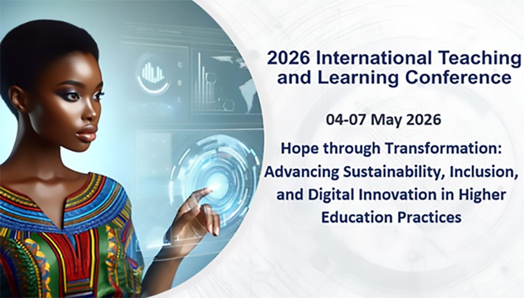 International Teaching and Learning Conference. AI in higher education Africa. decolonial pedagogy digital age. Unisa Muckleneuk campus events. Agenda 2063 education.