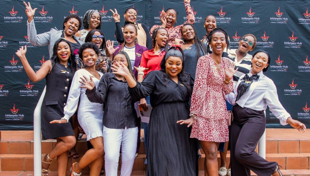 UNISA Drone Divas 2026. women drone pilots South Africa. Inhlanyelo Hub graduation. SACAA drone license. women in STEM South Africa. drone entrepreneurship Africa. Happiness Godora drones.