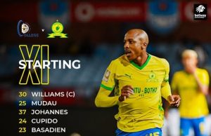 The Brazilians Unleash Firepower—Mamelodi Sundowns Confirmed XI to Face Orbit Mamelodi Sundowns vs Orbit Lineup. Sundowns XI Today. Ronwen Williams. Iqraam Rayners. Mamelodi Sundowns News. Olympia Park Match.