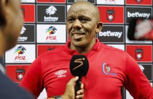 Orbit College Coach Pogiso Makhoye Reflects on Sundowns Defeat Pogiso Makhoye interview. Orbit College vs Mamelodi Sundowns. Orbit College coach comments, PSL post-match reaction. Rustenburg football news. Sundowns victory March 2026. South African football underdogs. Orbit College tactics.