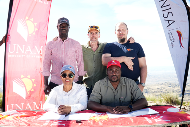 Event Horizon Telescope Africa. Gamsberg Namibia astronomy. Black hole imaging 2026, Unisa astrophysics research. Southern Africa STEM innovation. Africa Millimetre Telescope Unisa UNAM.