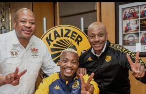 Khanyisa Mayo Lays Down the Gauntlet Over Chiefs Future Khanyisa Mayo. Kaizer Chiefs. CR Belouizdad. Patrick Mayo. Amakhosi News. PSL Transfers. FNB Stadium.