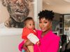 Lamiez Holworthy Shares Raw Birth Story on Son’s 3rd Birthday Lamiez Holworthy. Khuli Chana. Leano-Laone Zion Morule. Lamiez Holworthy son birthday. South African Celebrities. Motherhood after miscarriage.