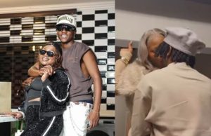 Makhadzi and Rising Star Blissbouy Owfive Spark Viral Romance Rumors Makhadzi viral video kiss. South African celebrity couples 2026. Limpopo music news. Makhadzi relationship status. Makhadzi and Blissbouy Owfive dating. Makhadzi new boyfriend 2026. Blissbouy Owfive music.