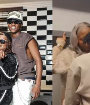 Makhadzi and Rising Star Blissbouy Owfive Spark Viral Romance Rumors Makhadzi viral video kiss. South African celebrity couples 2026. Limpopo music news. Makhadzi relationship status. Makhadzi and Blissbouy Owfive dating. Makhadzi new boyfriend 2026. Blissbouy Owfive music.