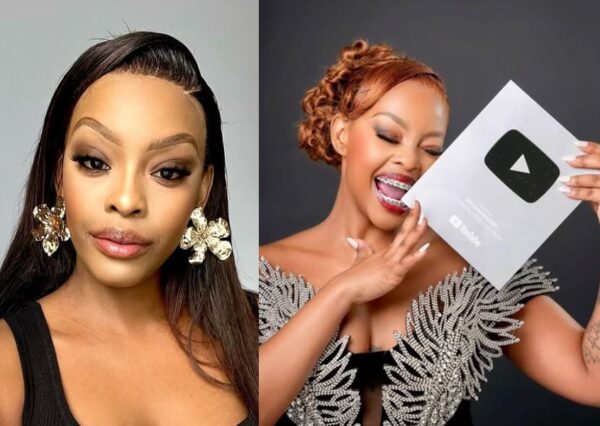 Mpho Wa Badimo celebrates a major career win! The spiritual healer and reality star hits 100,000 YouTube subscribers and receives her Silver Play Button. Mpho Wa Badimo. YouTube Silver Play Button. Mpho Wa Badimo YouTube. South African YouTubers. 100K Subscribers. Reality TV Stars SA.