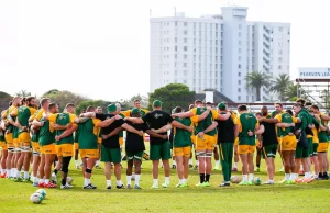 The 140kg “Monster”: Is JJ van der Mescht the Answer to the Springbok Lock Crisis? Springbok injury news 2026. JJ van der Mescht Springboks. Rassie Erasmus lock depth. Lood de Jager injury update. RG Snyman return date. Northampton Saints rugby. South Africa rugby news.