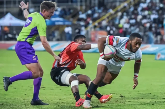 Varsity Cup 2026 semi-finals. NWU Eagles vs UCT Ikeys highlights. CUT Ixias relegated. UP-Tuks vs UJ score. Varsity Cup Round 7 results. CJ Erasmus hat-trick Maties. South African university rugby news.