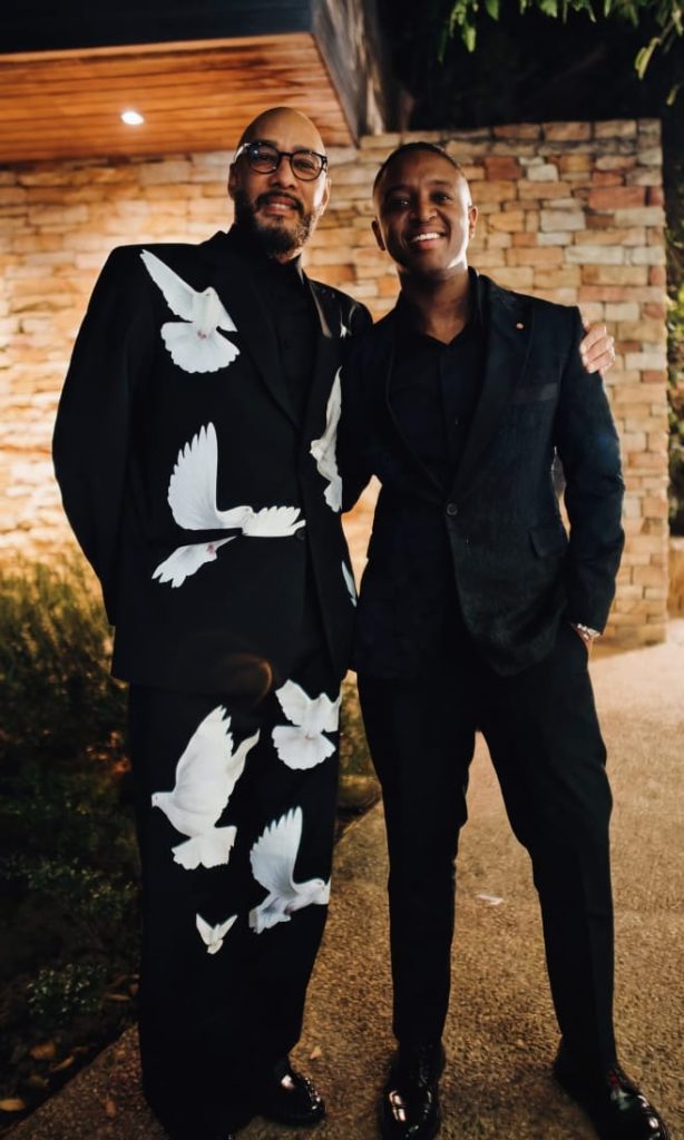 Victoria Gonzalez speech Black Coffee birthday. Black Coffee 50th birthday highlights. Enhle Mbali trending 2026. Victoria Gonzalez and Black Coffee relationship. Swizz Beatz Black Coffee birthday. Black Coffee plane accident recovery. South African celebrity news.