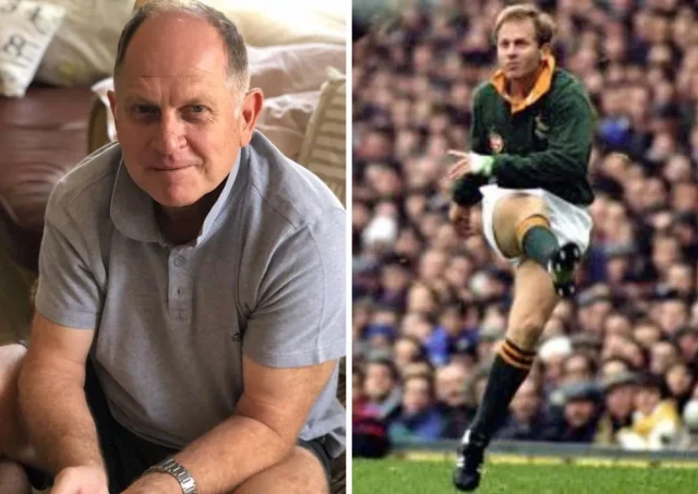 Naas Botha. Naas Botha Relocating. Springboks. Blue Bulls, Dallas Cowboys. South African Sports Legends. Naas Botha Farewell.