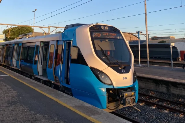 Bafana Bafana vs Panama Cape Town transport. PRASA matchday trains. DHL Stadium park and ride. Cape Town train schedule March 31. Bafana Bafana vs Panama tickets. Western Cape Mobility Minister. Cape Town soccer parking.