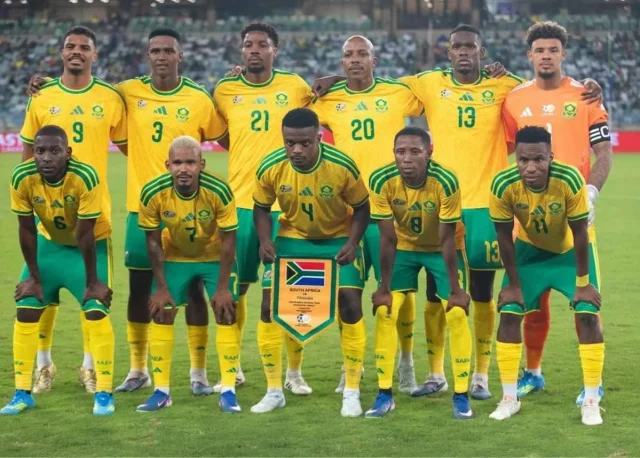 Cape Verde World Cup debut. Bafana Bafana World Cup return. 10 African teams FIFA 2026. Morocco FIFA ranking. Africa teams World Cup 2026. CAF World Cup qualifiers 2026. African football rankings.