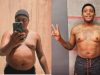 From 105kg to Shredded: Carpomore Stuns Fans with Incredible 23kg Transformation Carpomore Weight Loss. Carpomore Transformation. South African Celebrity Fitness. Carpomore before and after. Cassper Nyovest and Carpomore. 23kg weight loss. Celebrity body goals SA. Carpomore fitness journey. Mzansi fitness inspiration. Carpo 82kg.